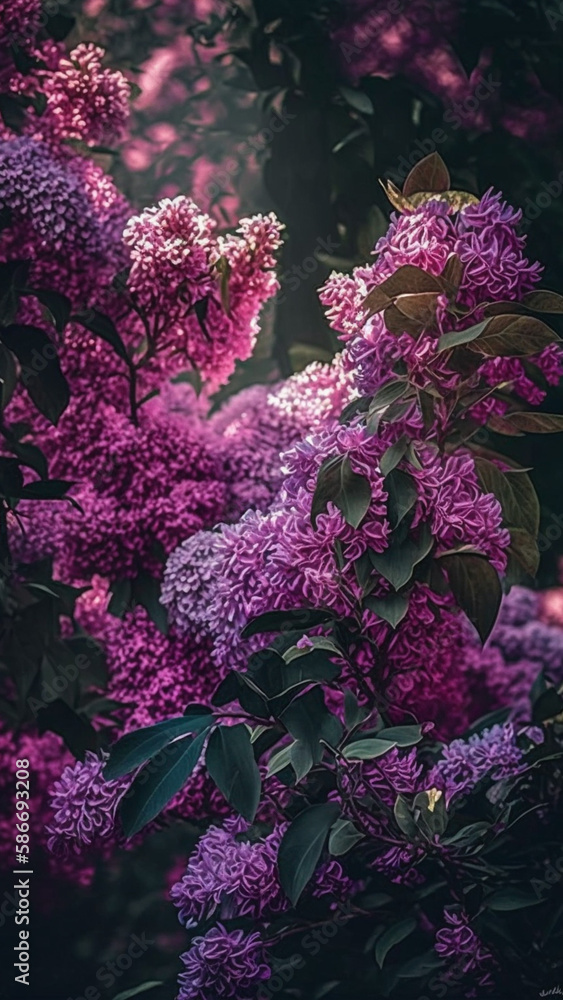 Flowers, purple, fresh, nice, flowers, on the sun Flowers, purple, fresh, nice, flowers, on the sun