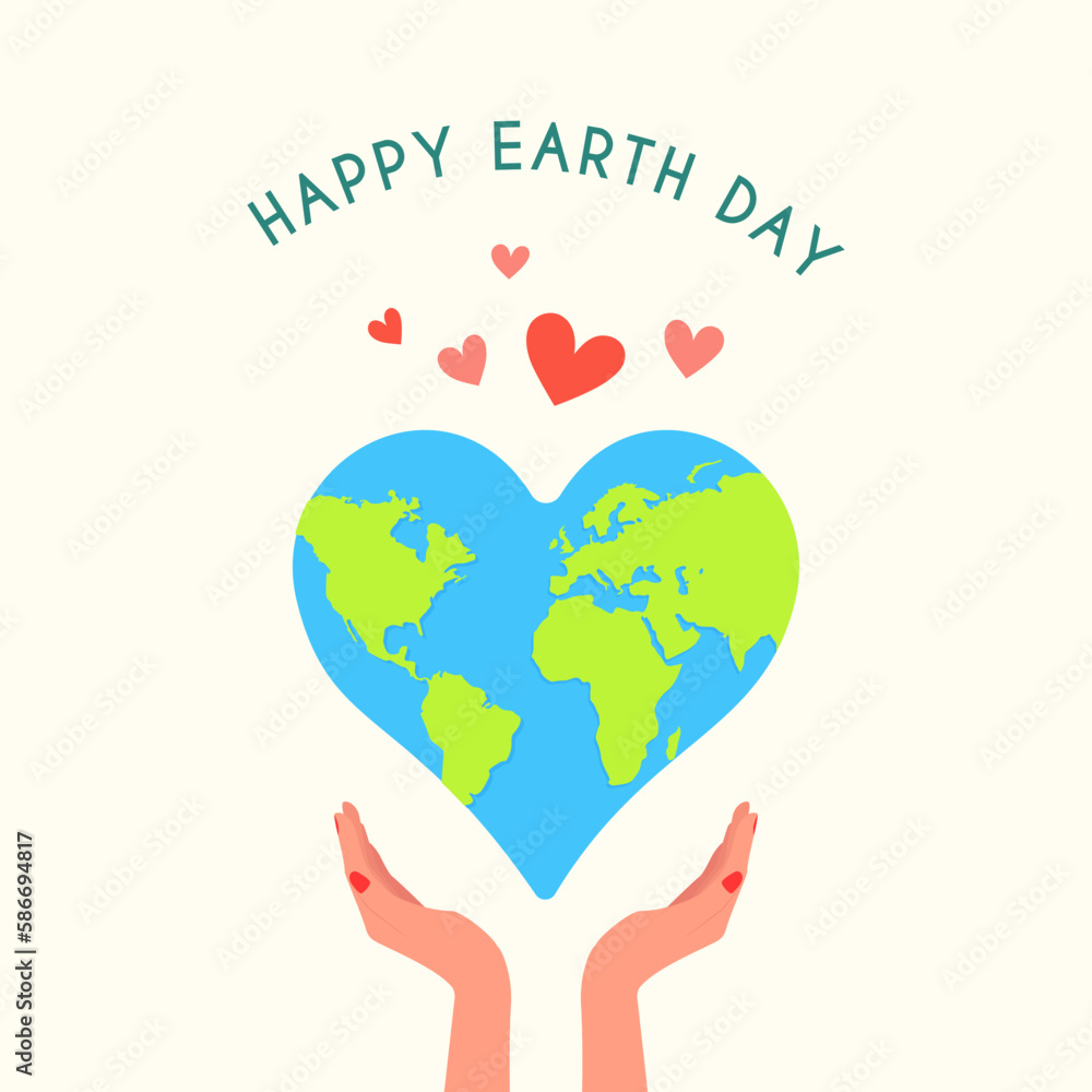 Earth Day. International Mother Earth Day. Environmental problems and environmental protection. Vector illustration. Caring for Nature. Ecology concept. Earth Day. International Mother Earth Day. Environmental problems and environmental protection. Vector illustration. Caring for Nature. Ecology concept.