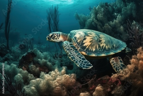 green sea turtle © Stasie