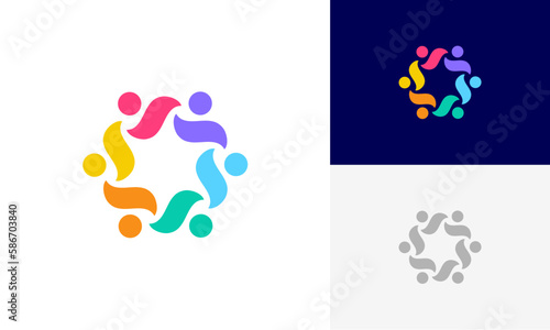 star community, social star, community people, social community, global community, community, human family logo abstract design vector