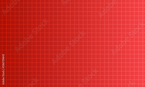 Gradient red flat block geometric background.