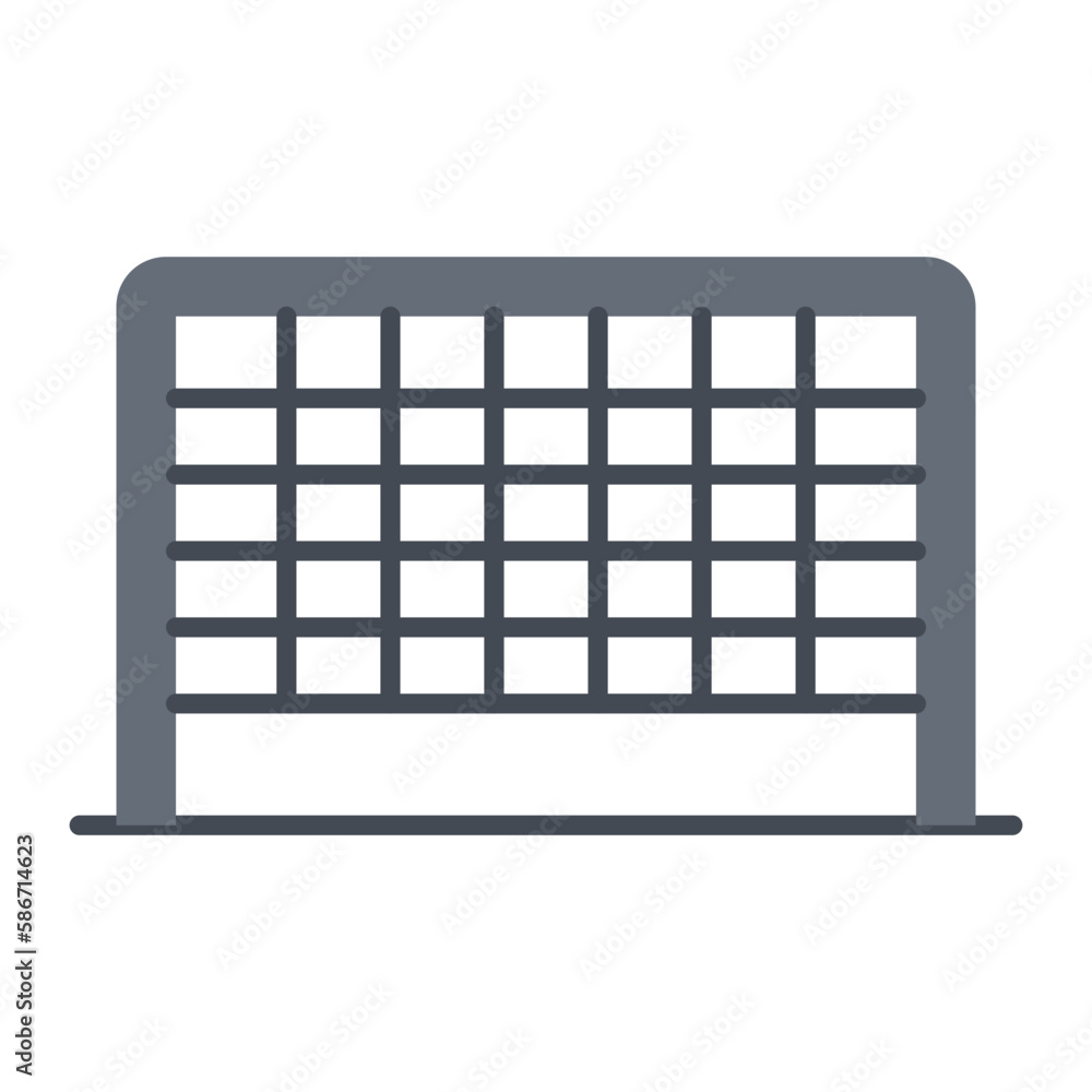 Goal Flat Icon Goal Flat Icon