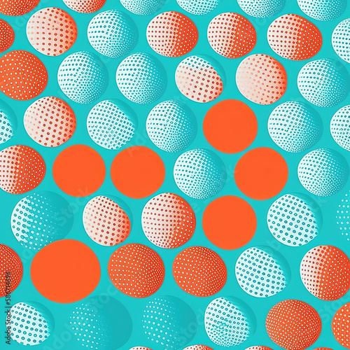 seamless pattern with circles