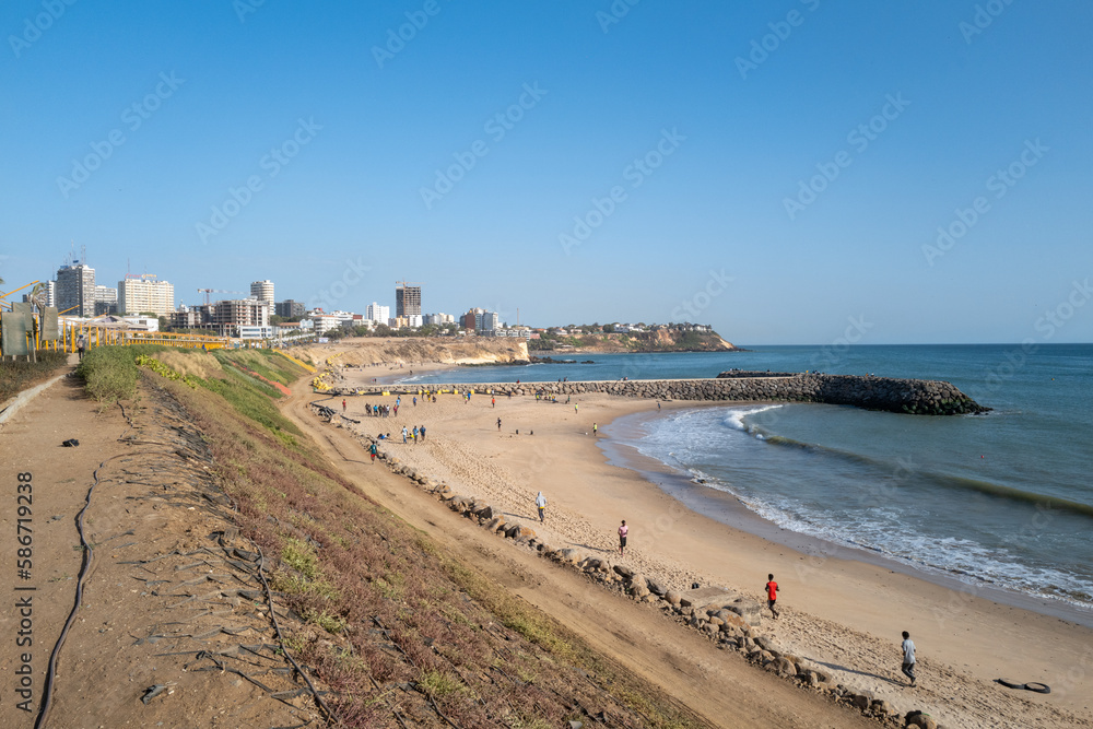 vue de la nouvelle corniche de Dakar vue de la nouvelle corniche de Dakar