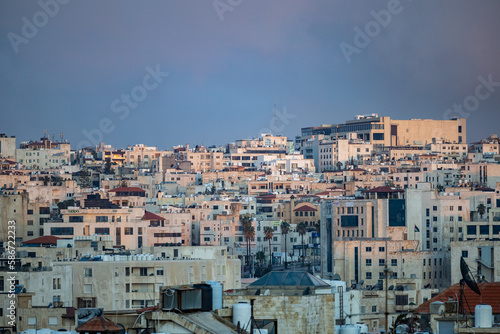 Amman, Jordan The city skyline in the early morning  © Alexander