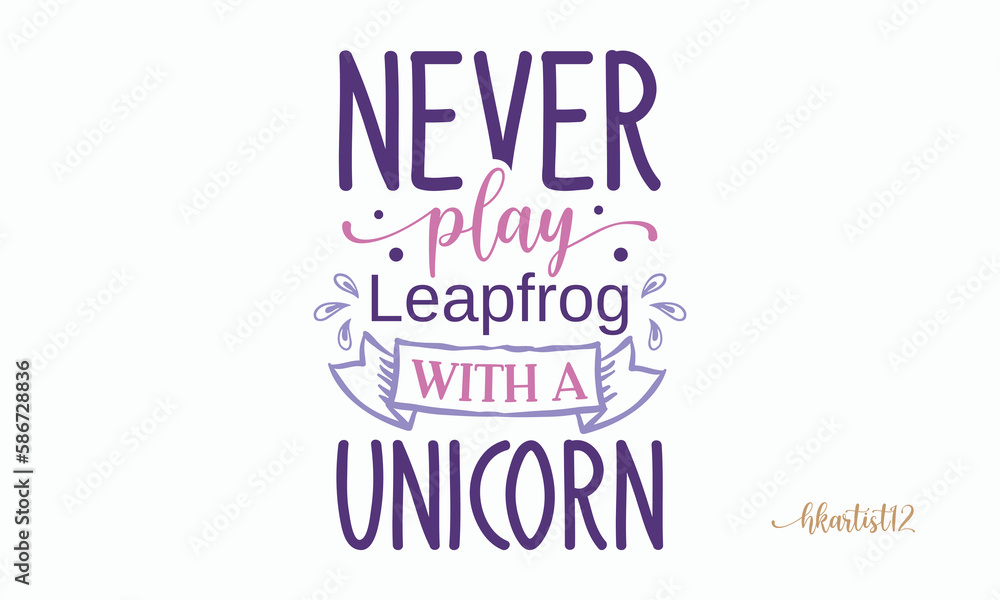 Never play leapfrog with a unicorn SVG.