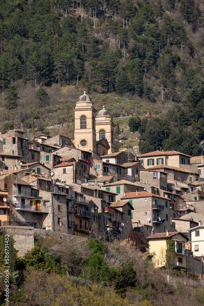 Veduta di Piglio - Frosinone - Lazio - Italia