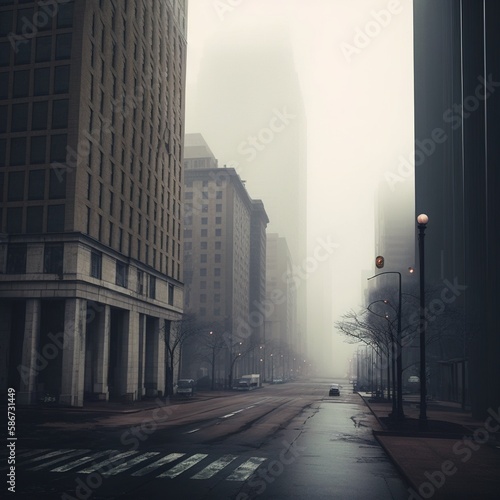 Streets. AI generated © Valeria