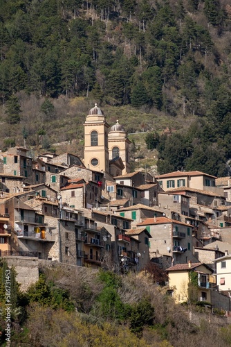 Veduta di Piglio - Frosinone - Lazio - Italia © Sergiogen