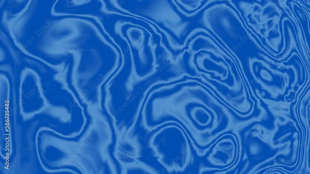 Looping abstract animation with blue patterns - 2D render Looping abstract animation with blue patterns - 2D render