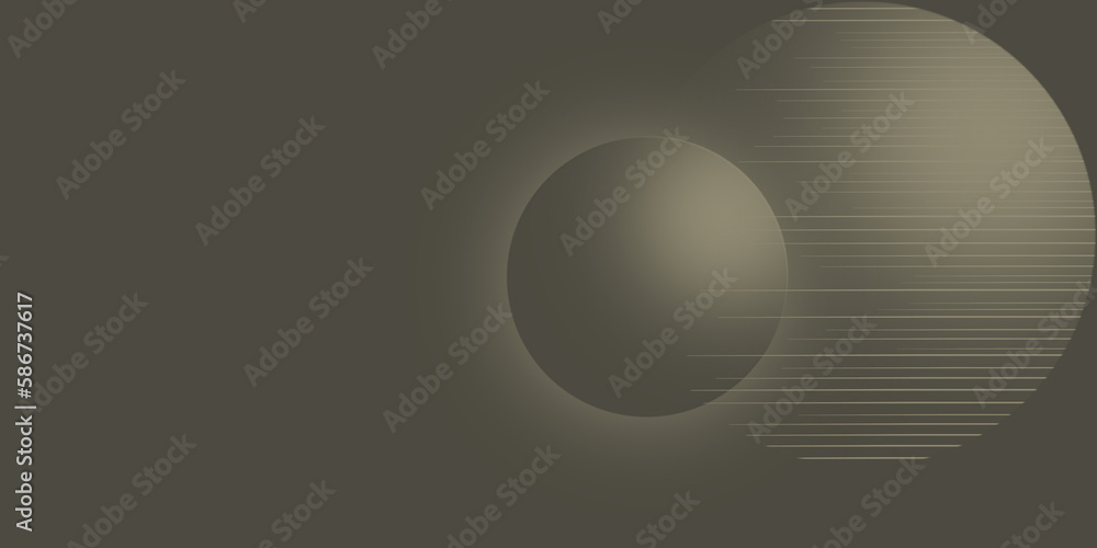 Abstract brown circles design template Abstract brown circles design template