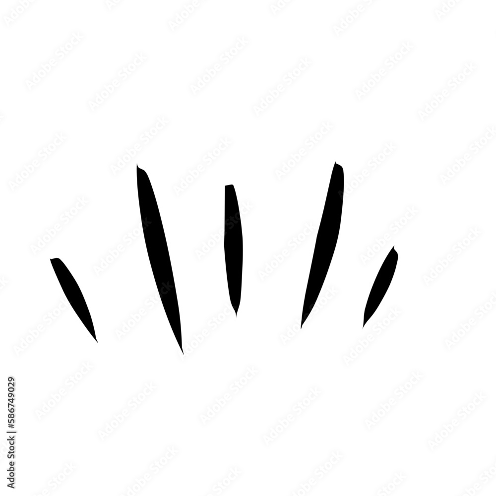 Rays Line Vector Rays Line Vector