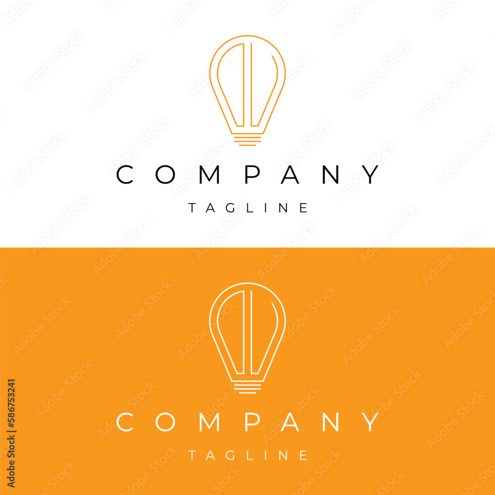 Letter DV initial lamp solution bulblight icon logo design vector template Letter DV initial lamp solution bulblight icon logo design vector template