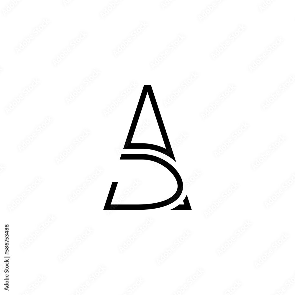 Premium design Logo with initial, letter, alphabet AD for company branding and other Premium design Logo with initial, letter, alphabet AD for company branding and other