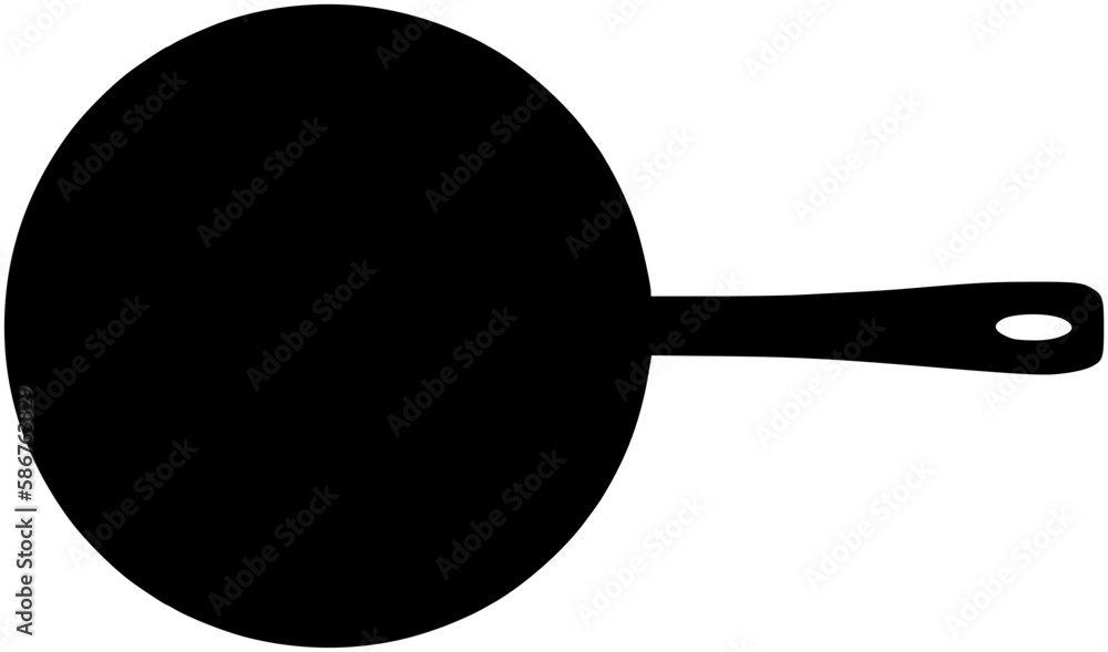 pan silhouette pan silhouette