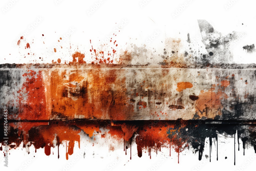 grunge background with paint