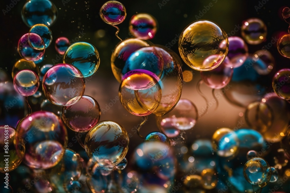 Pretty Bubbles, generative ai Pretty Bubbles, generative ai