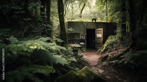 Secret Lab in forest