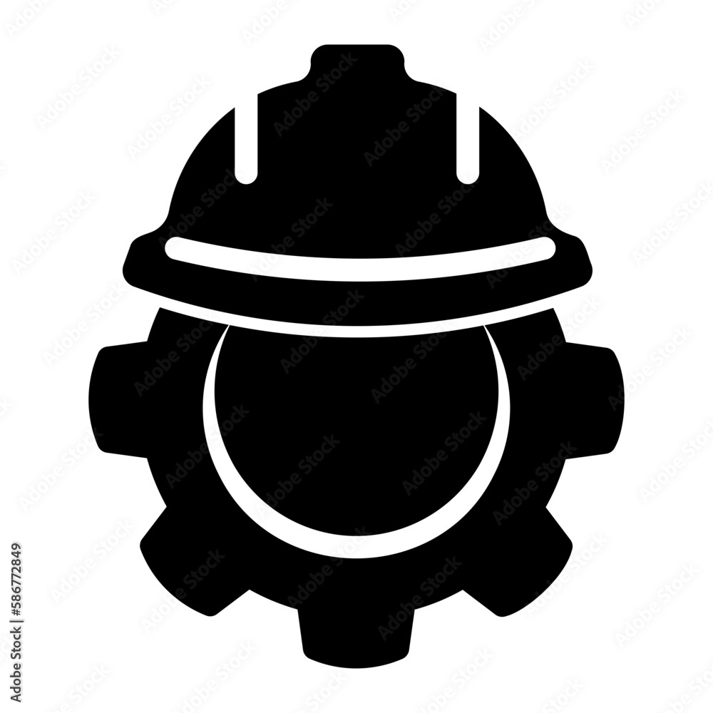 Fototapeta premium gearwheel icon
