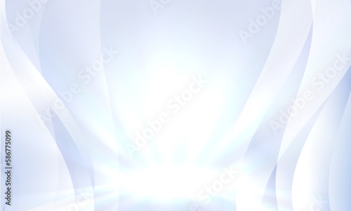 Canvastavla white glowing abstract background