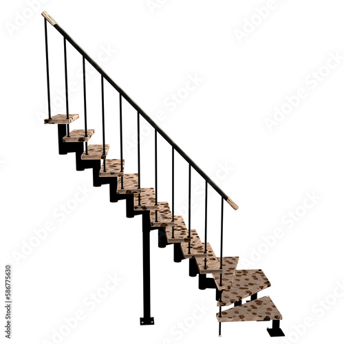 Minimalist Home Staircase Motif Model 11