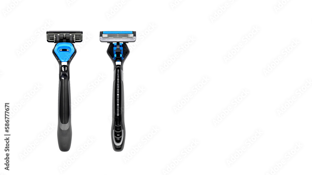 reusable razor with replaceable blades
