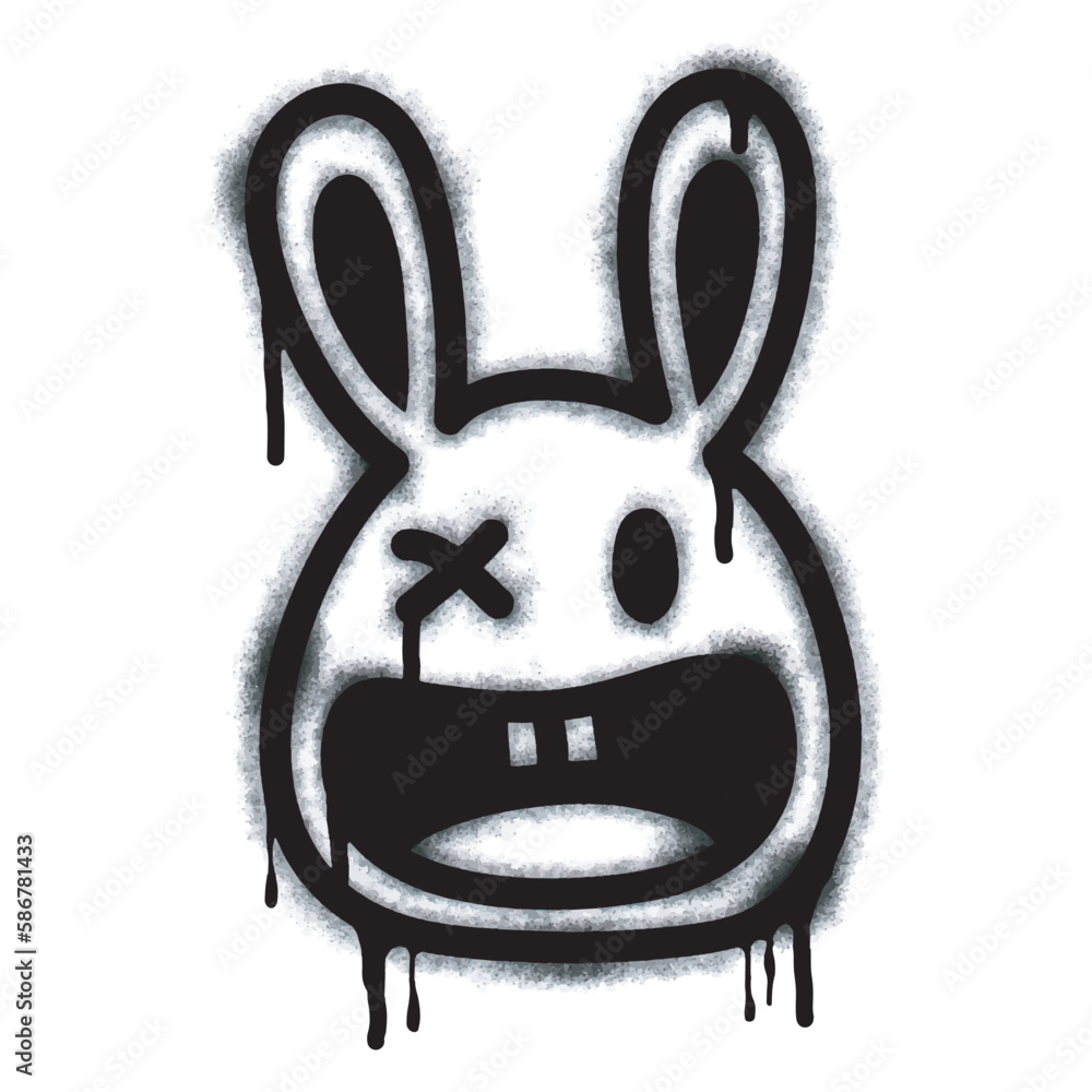 How To Draw A Graffiti Bunny