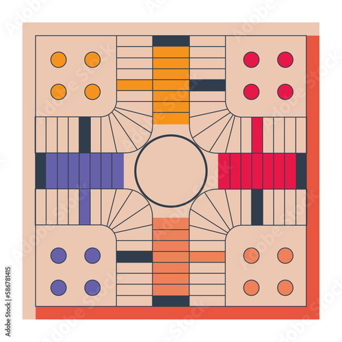 ludo game board