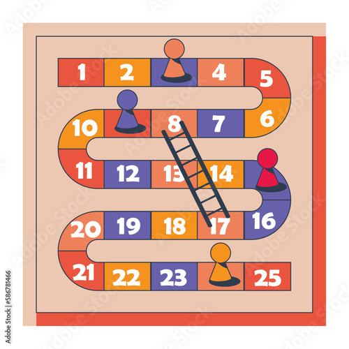 lader game board