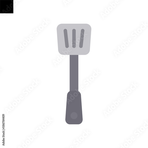 spatula icon flat style vector