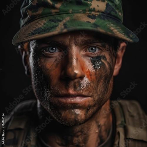 Obraz na płótnie Soldier w salonie