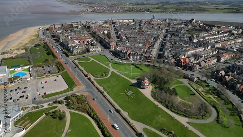 Fleetwood and Knott End including Mount Pavilion Lancashire UK photo