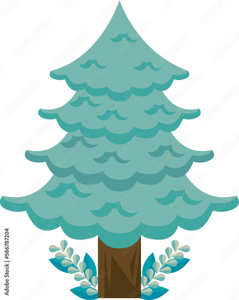 Obraz premium pine tree plant forest