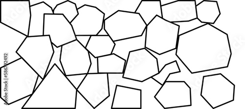 black and white pattern header