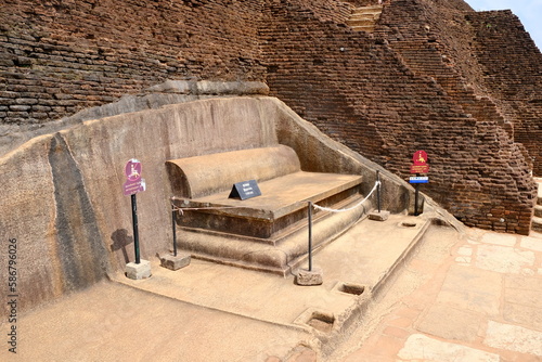 Sigiriya Rock Fortress in Sri Lanka
