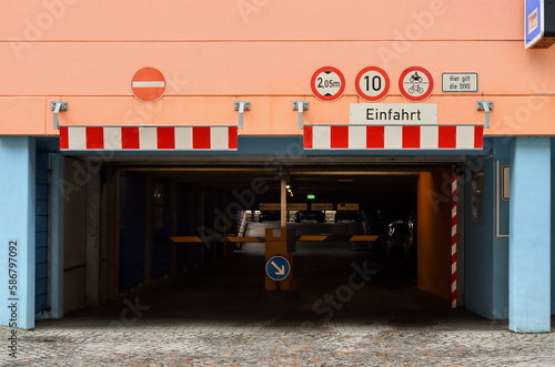 View of entrance in undergr...