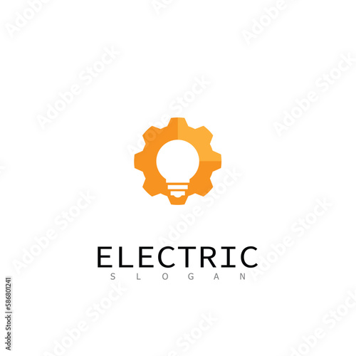 lamp electric idea light technology isolated