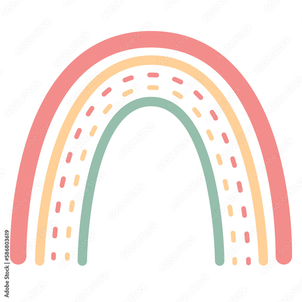 Rainbow Boho Shape illustration for decoration Web Design, Poster, Brochure, Printing, Advertisement, etc.
Rainbow Boho Shape illustration for decoration Web Design, Poster, Brochure, Printing, Advertisement, etc.