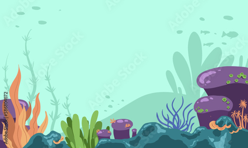sea animal under water life, coral reefs