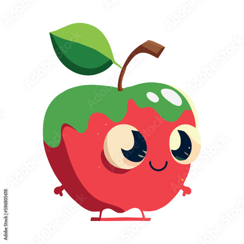 apple brings cheerful snack to lunchtime
