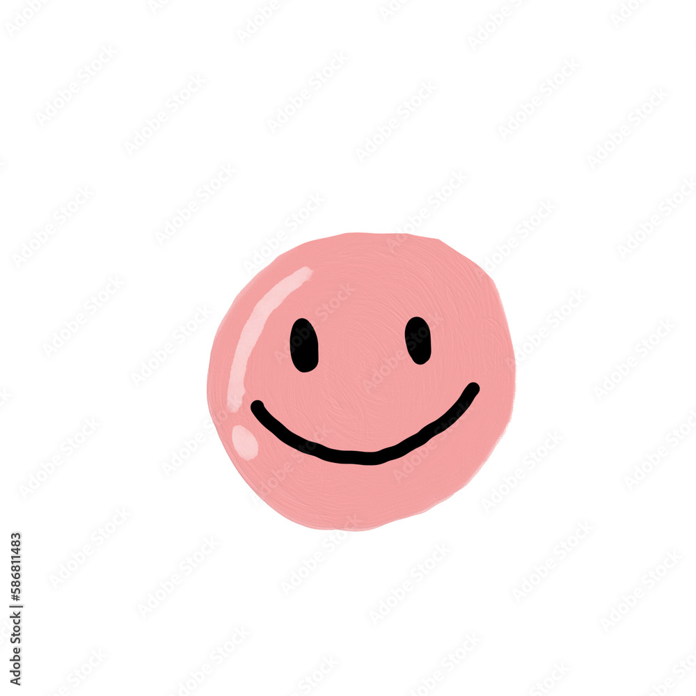 Fototapeta premium happy smiley face