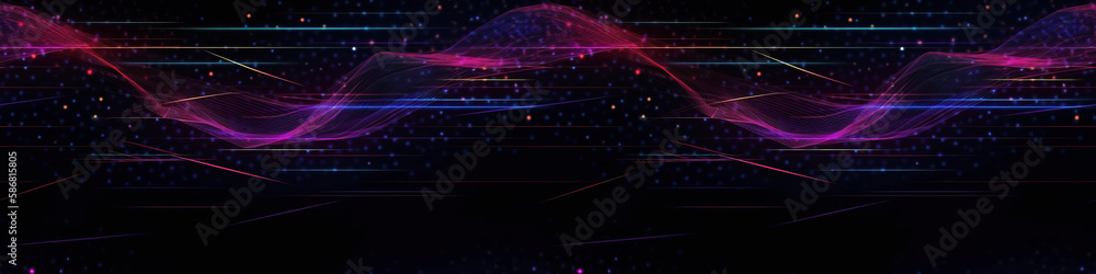 Aesthetically pleasing abstract background featuring high-speed data connection lines. Aesthetically pleasing abstract background featuring high-speed data connection lines.