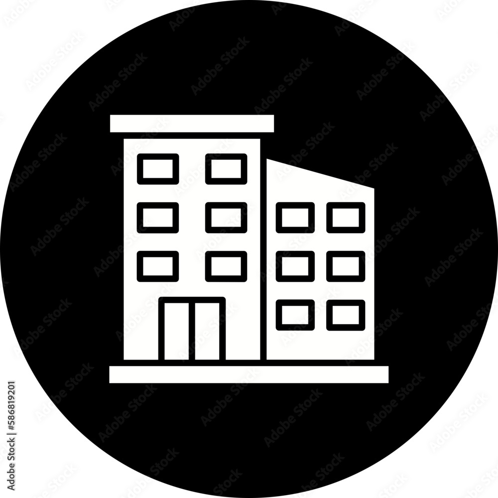 Office Glyph Inverted Icon Office Glyph Inverted Icon