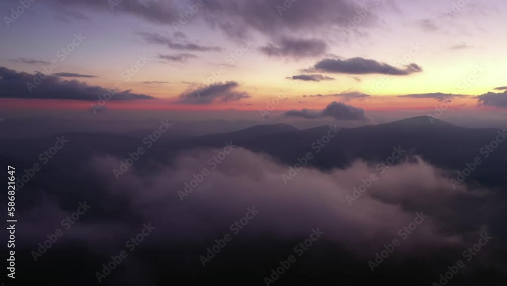 Flying Over the Infinite Clouds with the Night Moon Flying Over the Infinite Clouds with the Night Moon