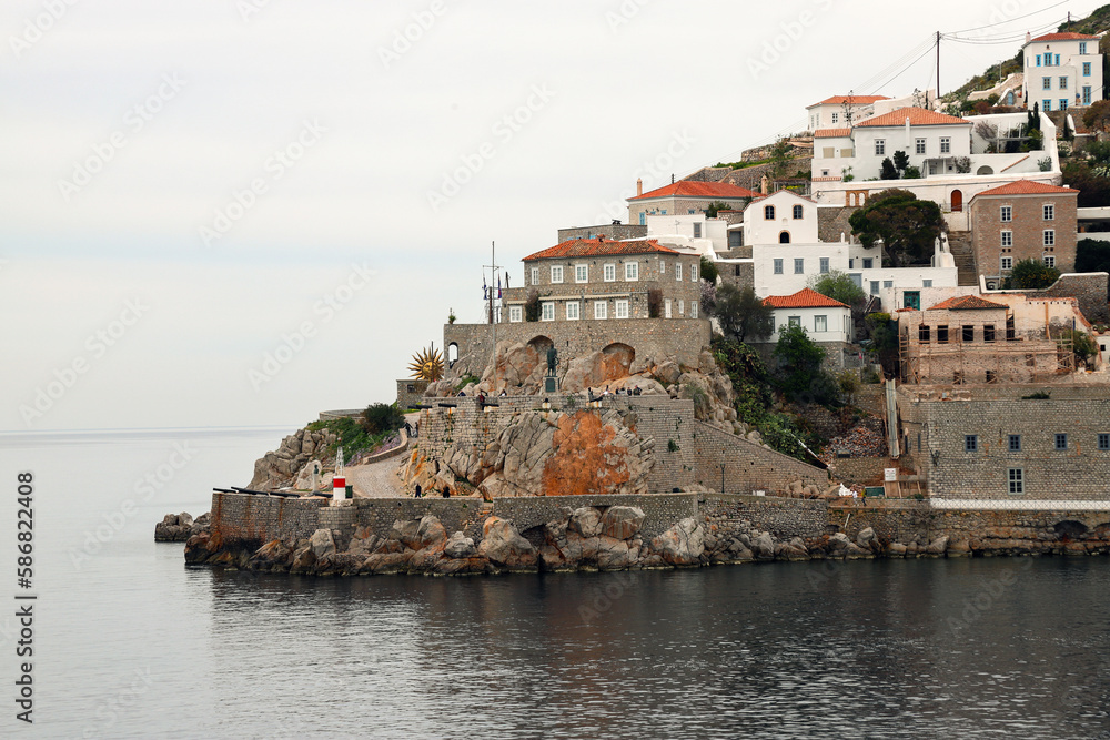 Travel to Greece. Saronic Gulf. The island of Hydra.