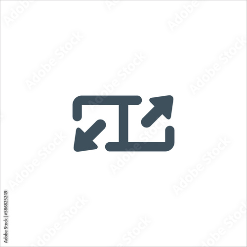 Multi export icon. Spreadin...