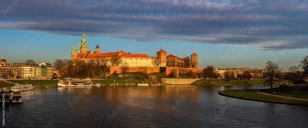 Castle in Krakow, Poland