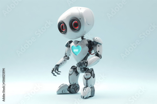 Robot with a heart © OSProjects
