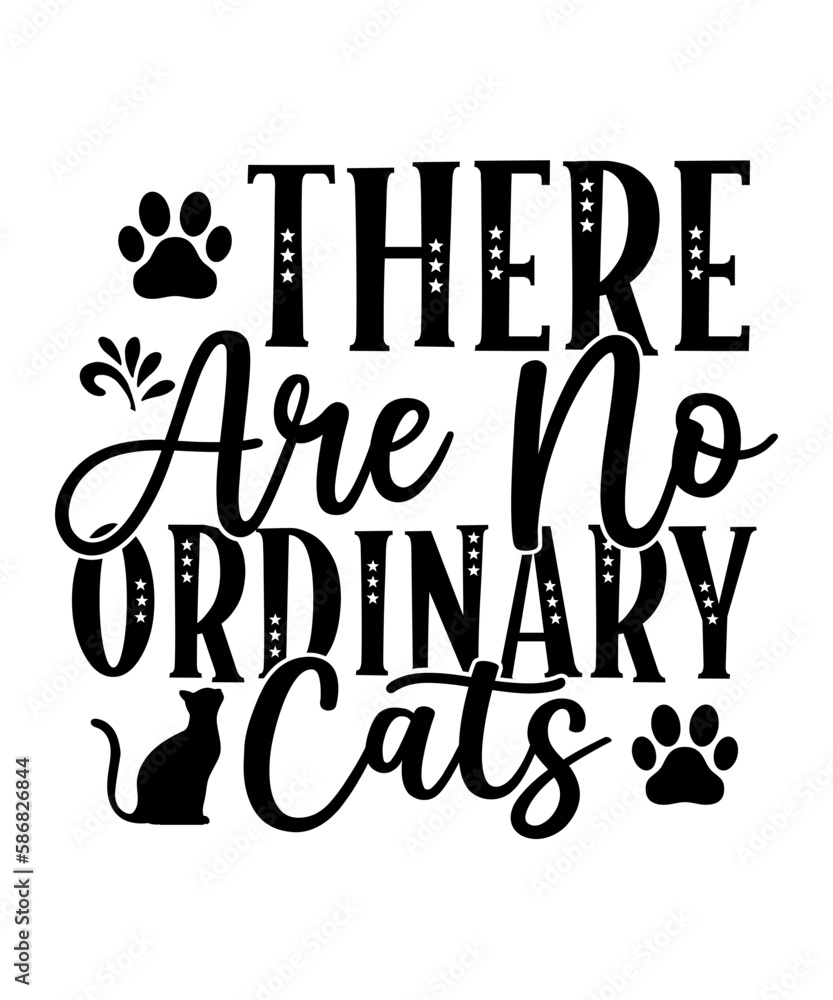 Funny Cat SVG Bundle, Cat SVG, Kitten SVG, Cat lady svg, crazy cat lady