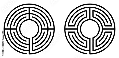 klassisches Labyrinth